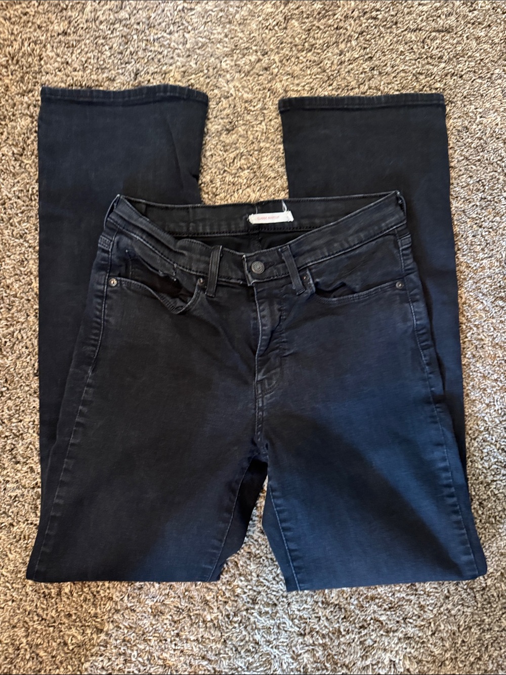 Levi's Women's Black Boot-Cut Jeans